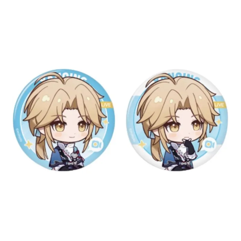 MIHOYO Honkai Star Rail, Jimi's Parlour Collection Tinplate Badges-0