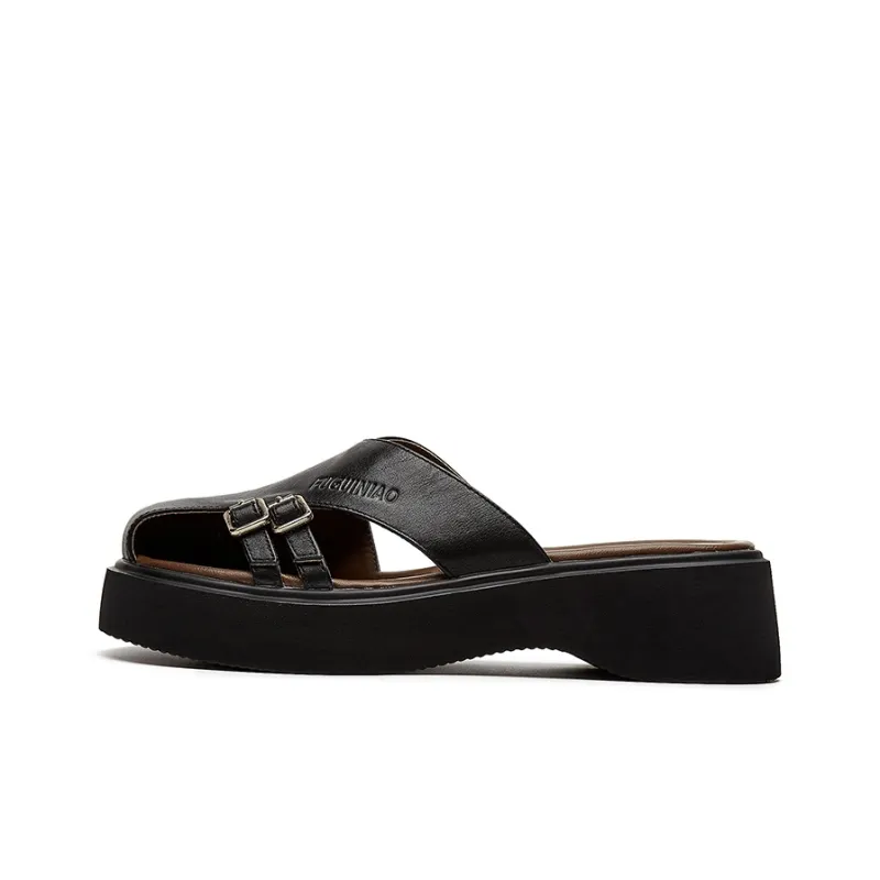 Rich Birds Abrasion Resistant Closed Toe Slippers Women's-0