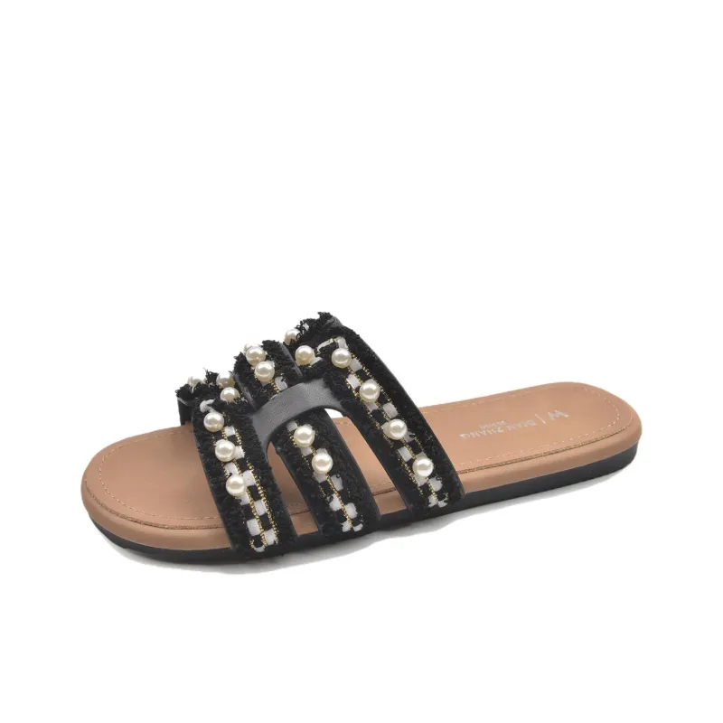 WUJI Slip Resistant Odor Resistant Slide Slippers Women's-0