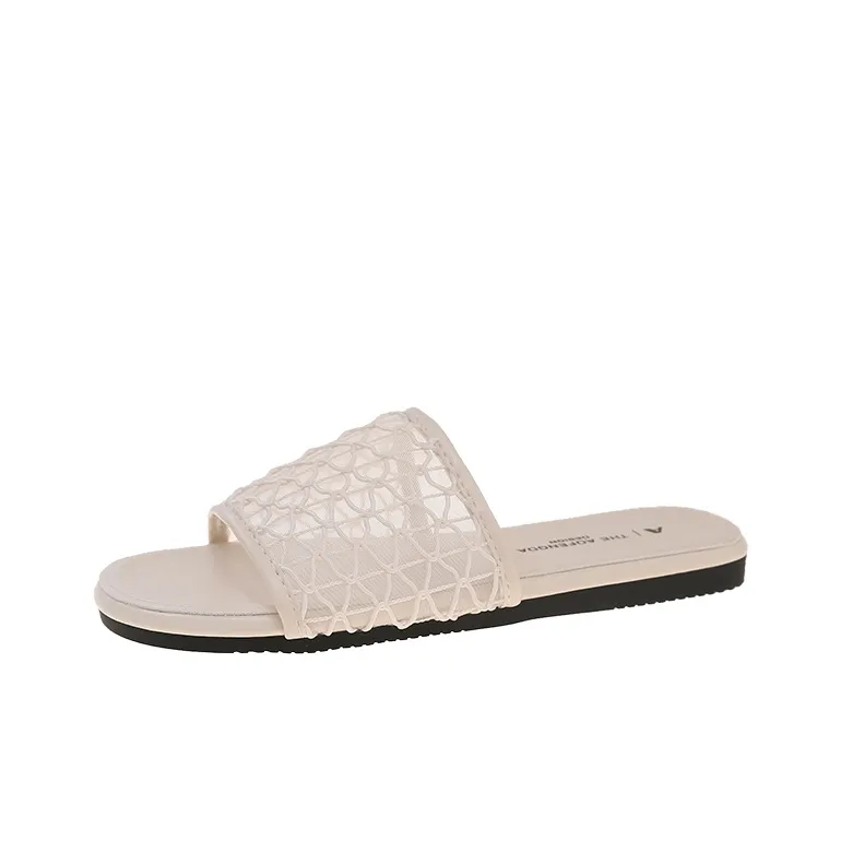 AFJI Rubber Sole Abrasion Resistant Slide Slippers Women's-0