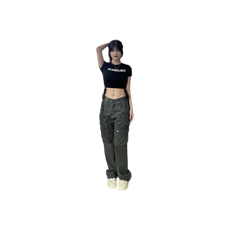 CORNILOT Cargo Pants Unisex Gray-0