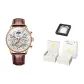 Rose Case White Dial Brown Leather[Luxury Box]