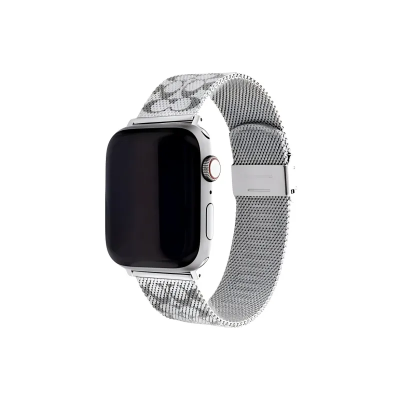 COACH Apple Compatibility Watch Band 42mm Stainless Steel Material-0