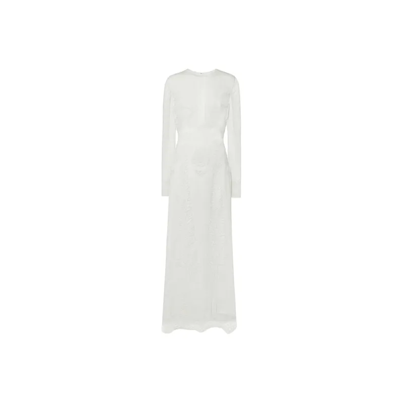 Giambattista Vall Jardin D'Eden Macramé Dress-0