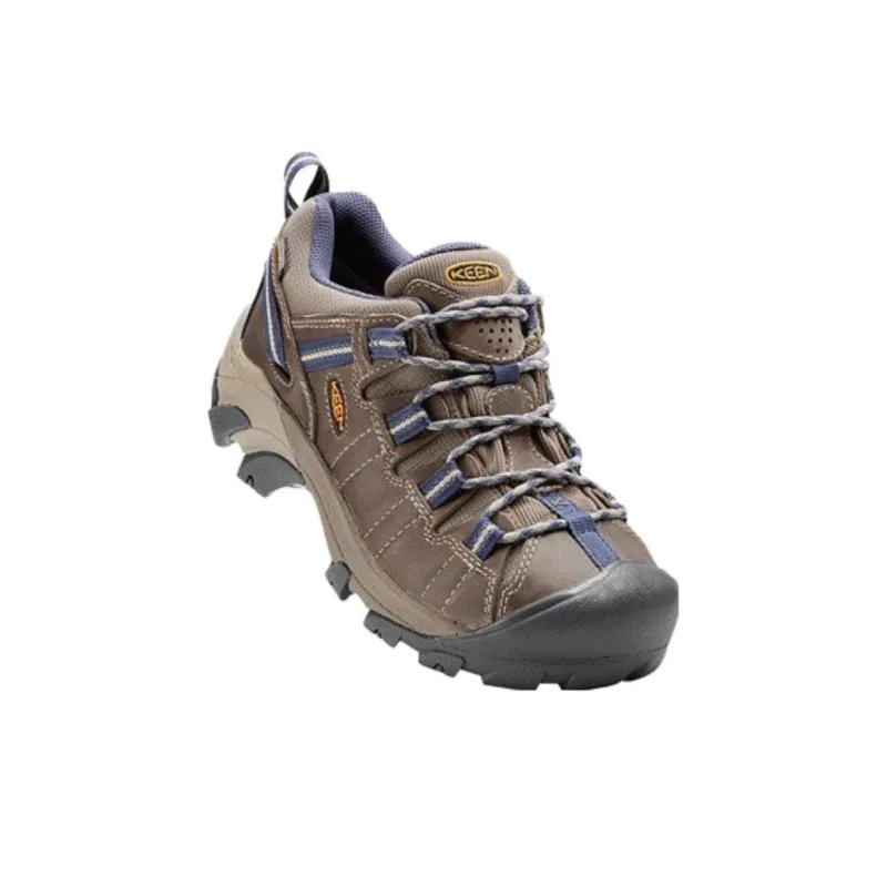 KEEN Targhee 2 Anti Slip Wear Resistant Low Top Outdoor Shoes Women's Brown Blue-2