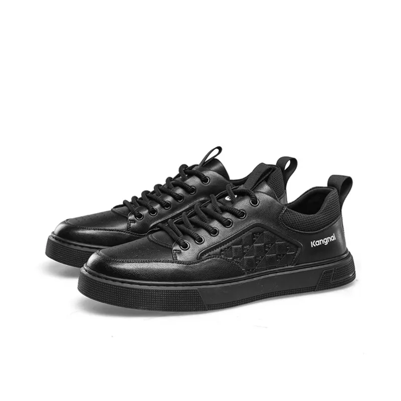 KANGNAI Slip Resistant Low Top Skateboard Shoes Men's-4