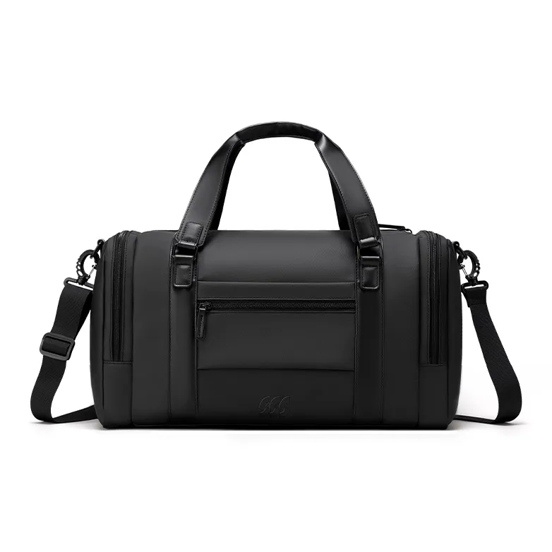 HLA Three Body Collaboration Polyester With PU Travel Bag 30L Unisex Black/Gray-5