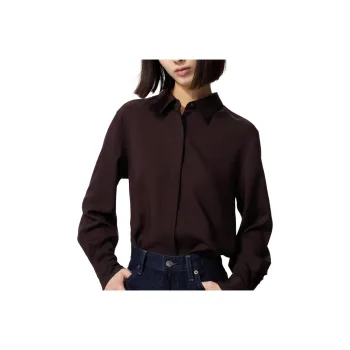 UNIQLO Shirts Women's Brown Black