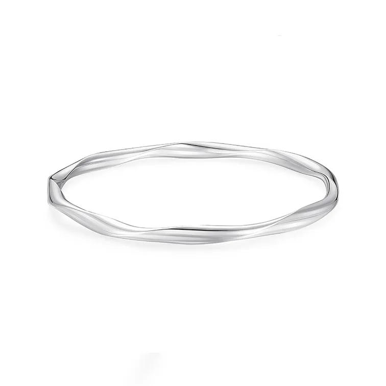 Wylyp 999 Fine Silver Bangles Women's-1