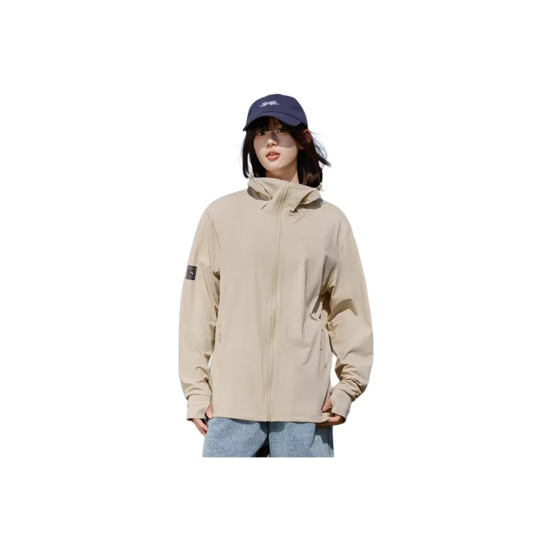 361° Breathable UV Protection Sun Protection Clothing Unisex Terracotta-0