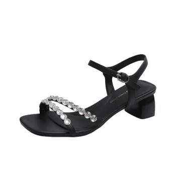 WUJI One Strap Sandals 6cm Women's