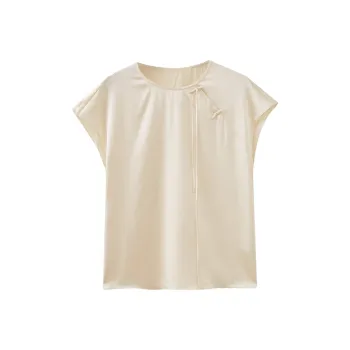 SHUIYUNJIAN Shirts Women's Beige Apricot