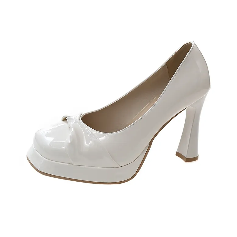 Dawei's House Slim Heel High Heels Women's-0