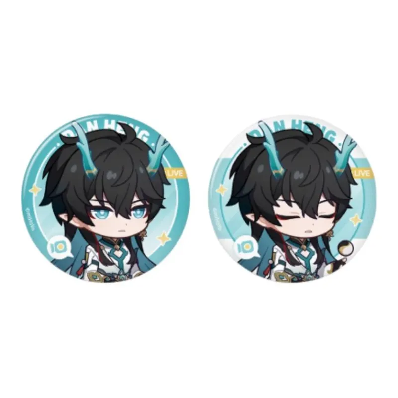MIHOYO Honkai Star Rail, Jimi's Parlour Collection Tinplate Badges-7