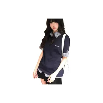 GOSO T Shirts Women's Navy Blue