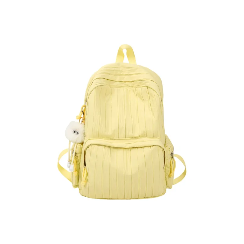 Meow In The Grass Nylon Backpack Unisex Multicolor-15
