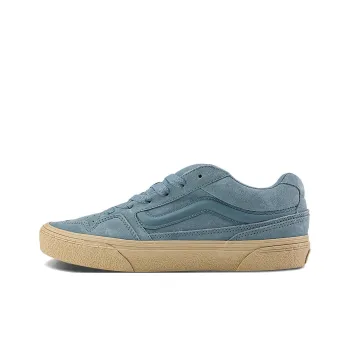 Vans Caldrone Anti Slip Wear Resistant Low Top Skateboard Shoes Men's Blue