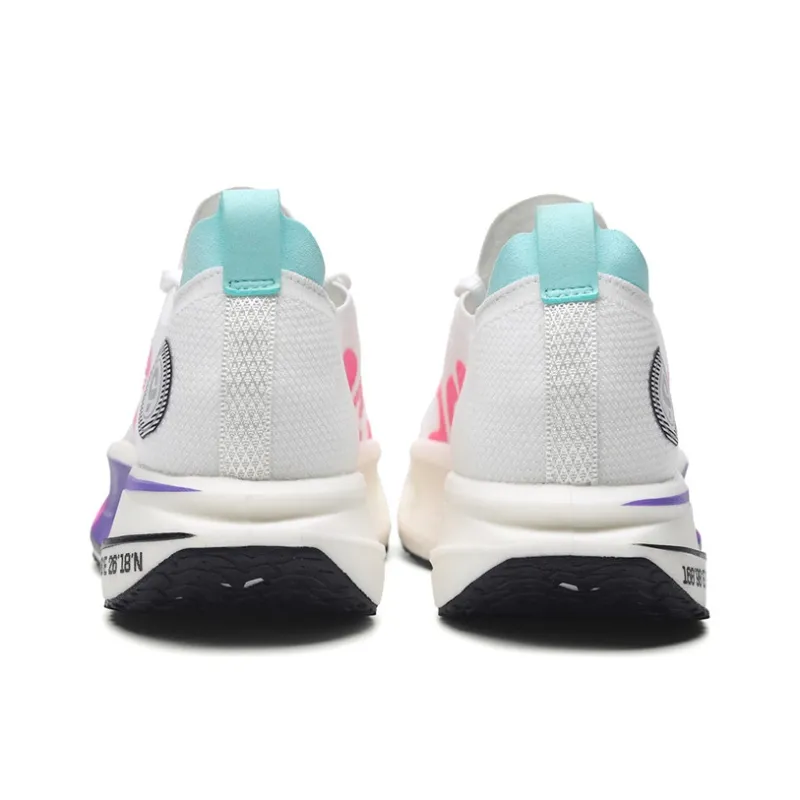 VIDORY ANGEL Slip Resistant, Breathable, Height Increasing Low Top Training Racing Running Shoes Unisex Standard White-4