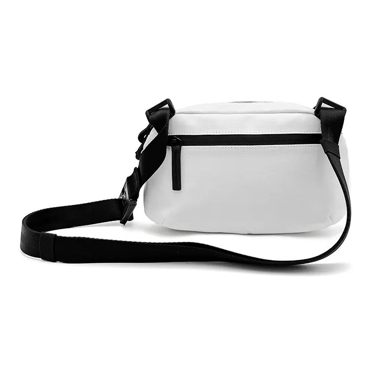 Venque Fabric One Shoulder Waterproof Crossbody Bag Medium Size Unisex White/Black/Olive Green/Mocha-4