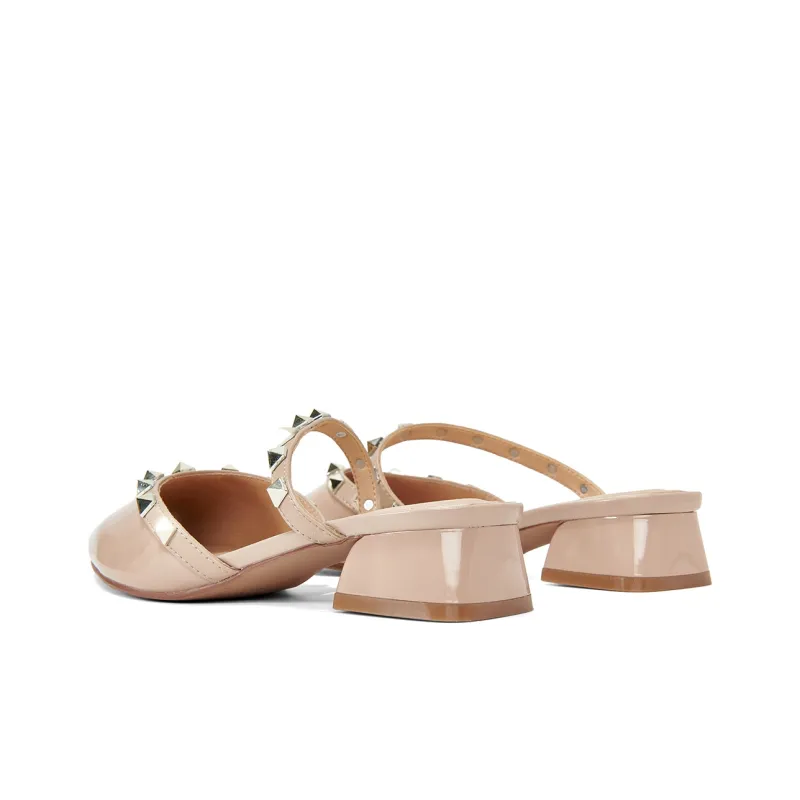 PT'SON Rubber Sole Quiet Closed Toe Slippers Women's-9