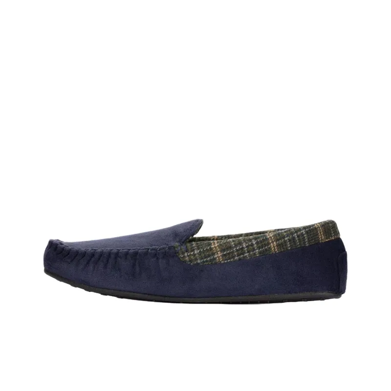 Clarks Fireside Mocc Casual Shoes Men's Marine Blue-1