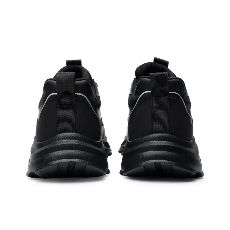 FED Breathable And Slip Resistant Low Top Casual Shoes Men's Black-3