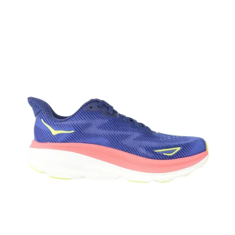 HOKA ONE ONE Clifton 9 Anti Slip Wear Resistant Low Top Running Shoes Women's Dark Blue-1