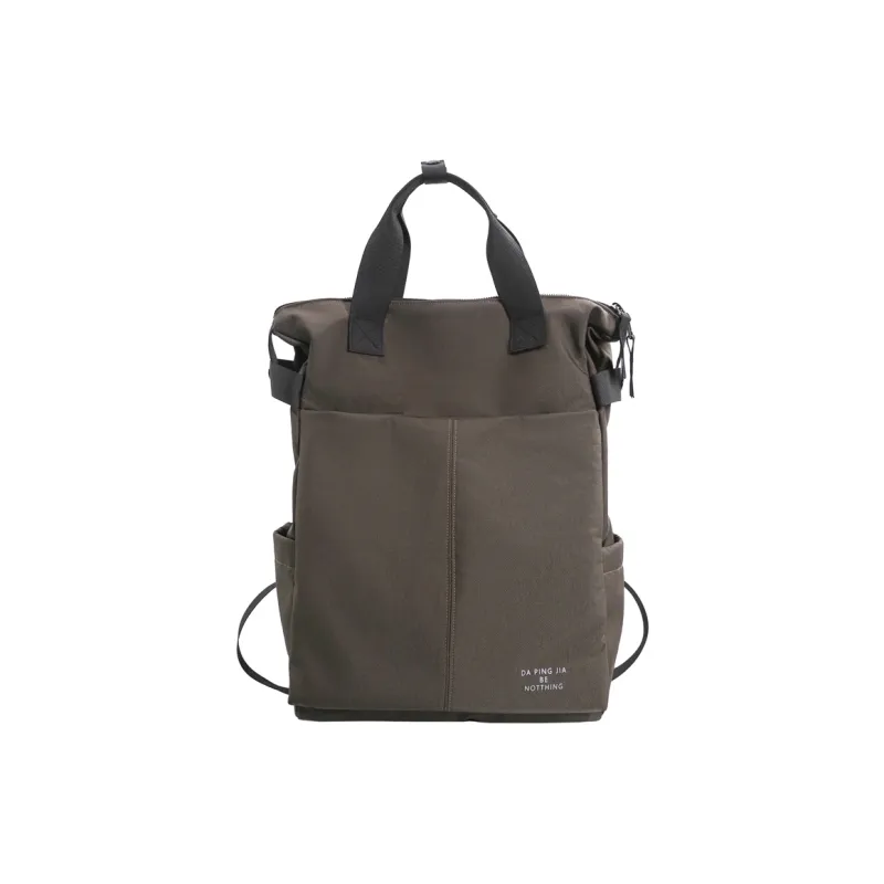 GOBLIN SHARKS 1759 Nylon Backpack Regular Unisex Black/Gray-6