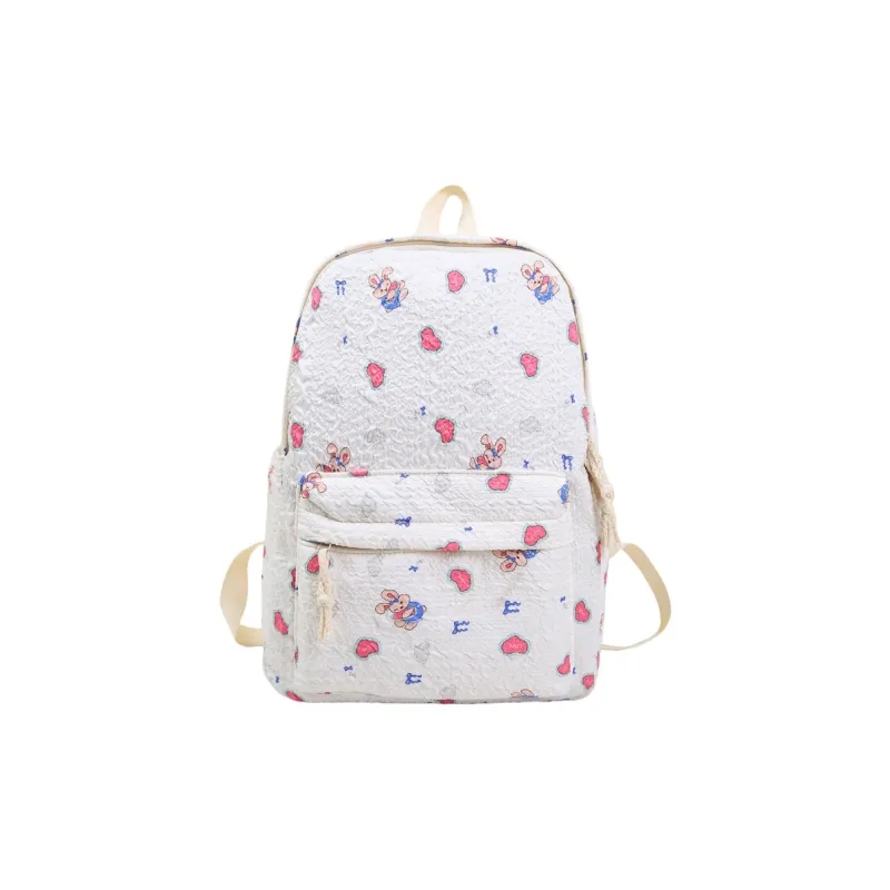 Parker Bear Nylon Backpack Regular Women's Multicolor-13