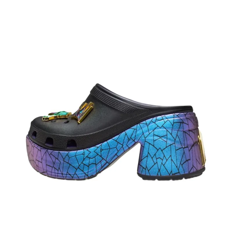 Disney x Crocs Siren Clog Clogs Unisex Black-0
