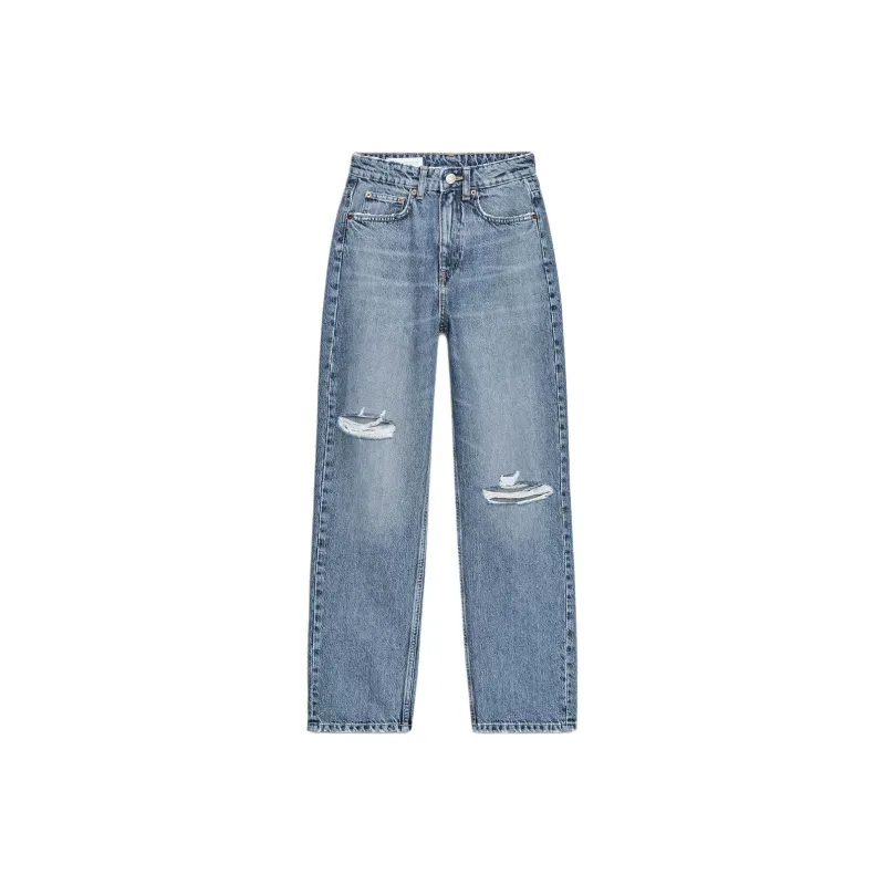 ZARA Jeans Women's Sea Blue-0