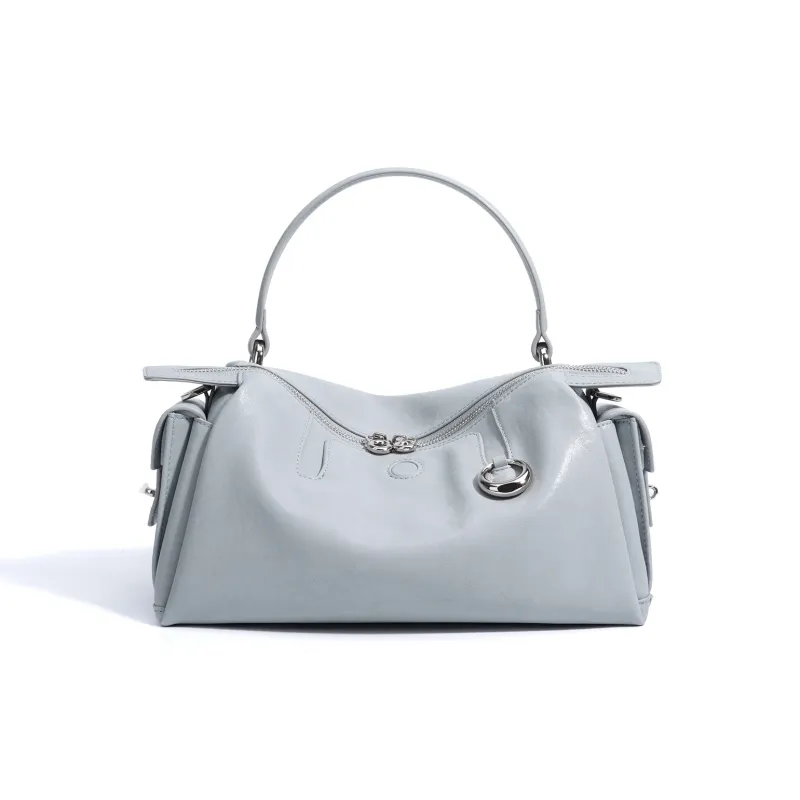 COURONNE Cow Leather Crossbody One Shoulder Handbag Regular Women's Multicolor-4