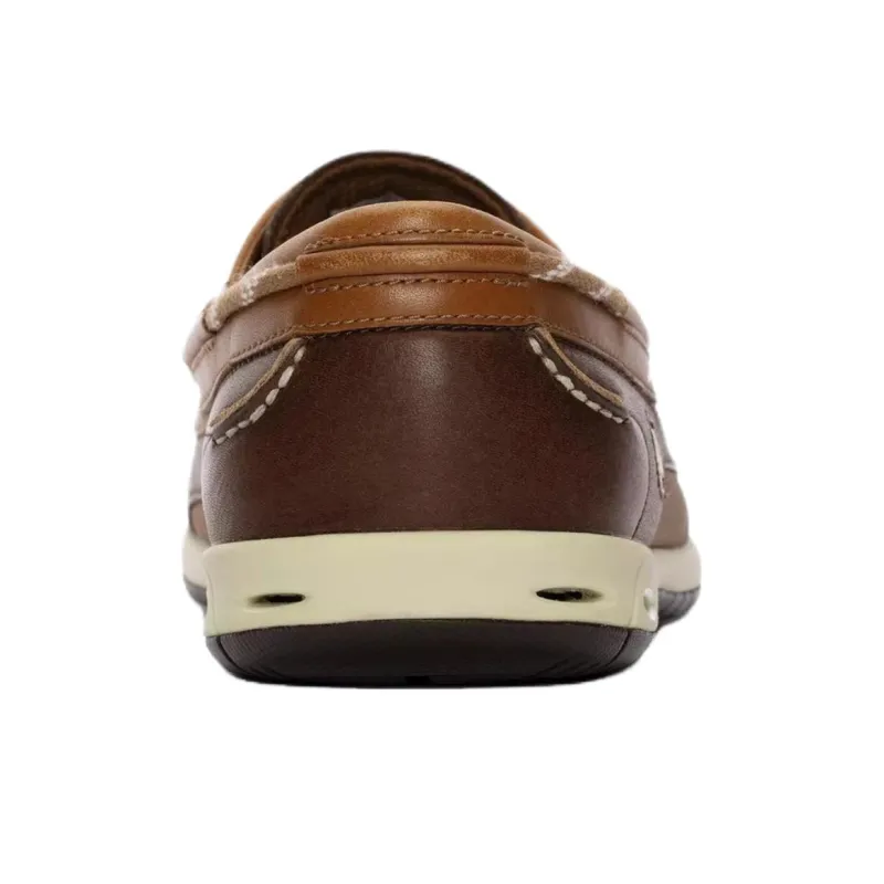 Clarks Orson Harbour Boat Shoes Men's Brown-4