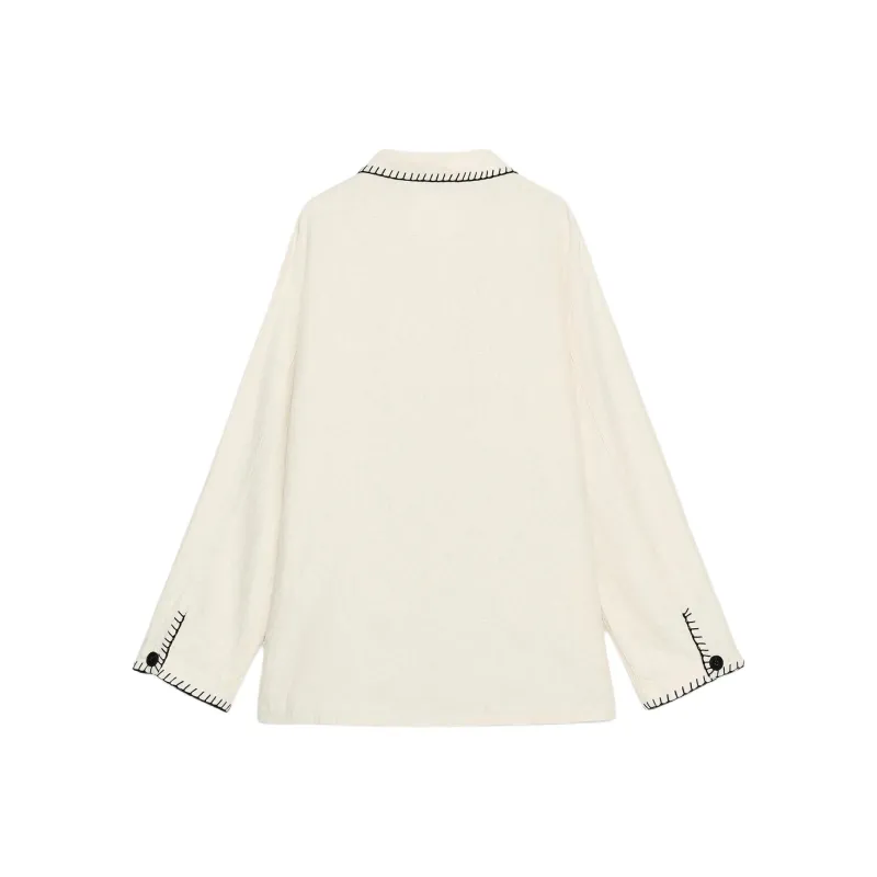 ZARA ZW Series Shirts Women's Frosted White-1