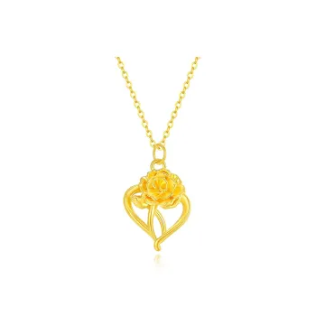 Lao Feng Xiang Silver 990 Necklaces Women's