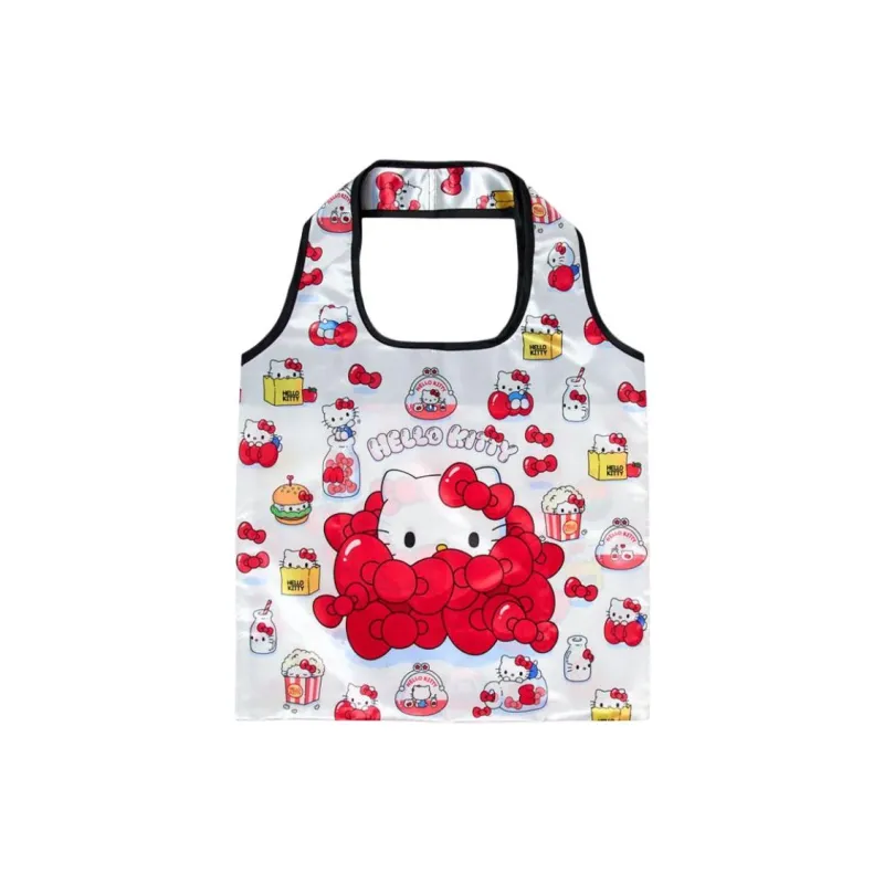 Sanrio Polyester Reusable Handbag Women's White & Red-0