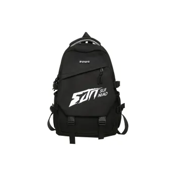 H YXIANG Nylon Backpack Unisex Multicolor