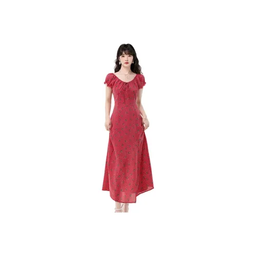 COVER TIME Short Sleeved Dress Women's