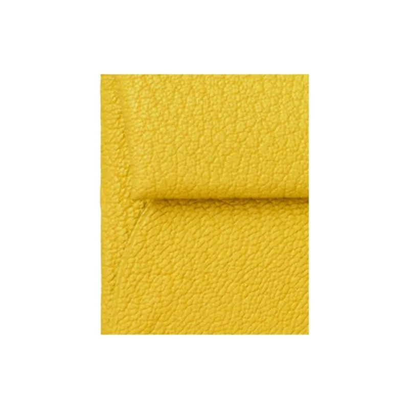 HERMES Bastia Mysore Goat Skin Card Holder, Coin Purse Women's Naples Yellow-3