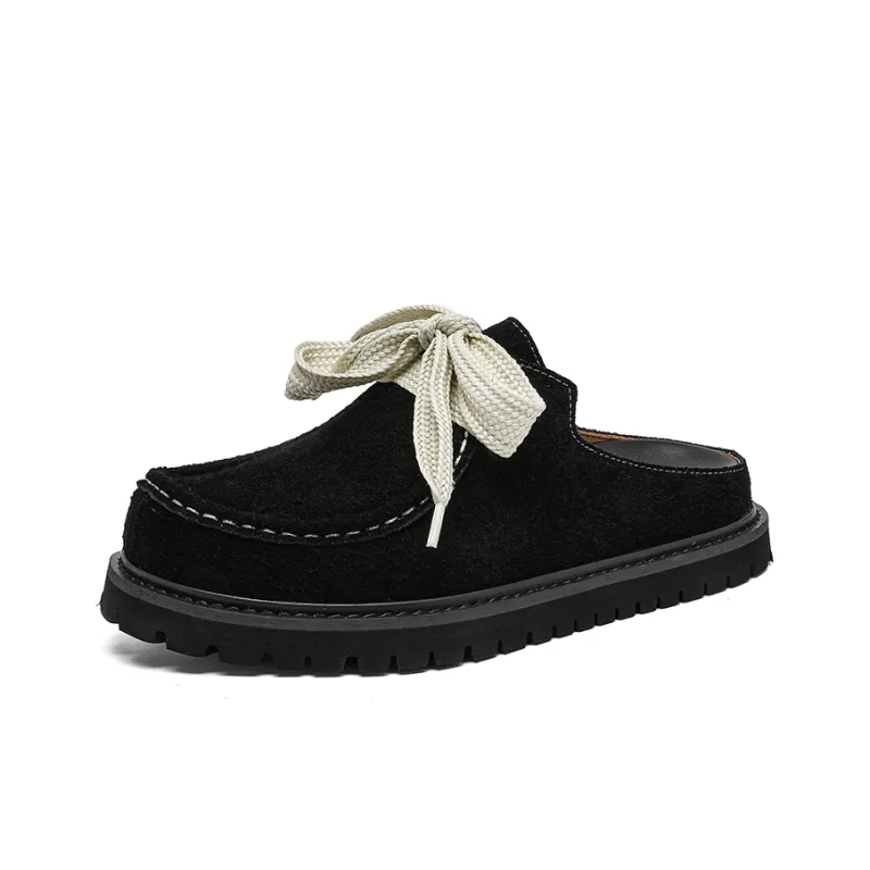 KUNGFUDEER Closed Toe Slippers Men's-0