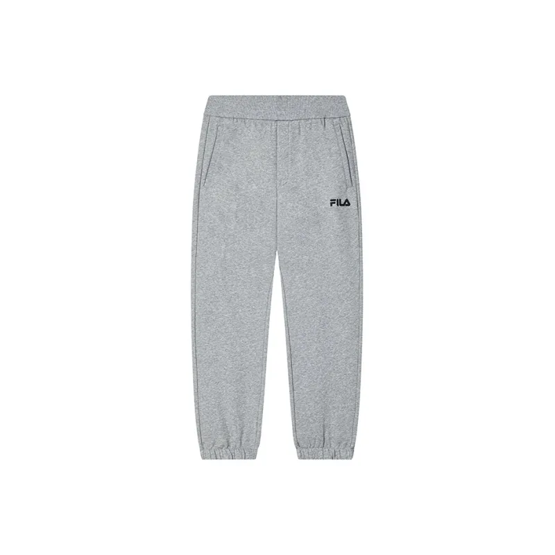 FILA ORIGINALE Knitted Sweatpants Men's Cartier Heather Gray MG-0