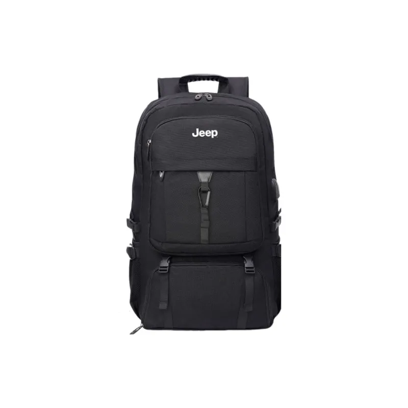 Jeep Oxford Backpack Men's Black-0