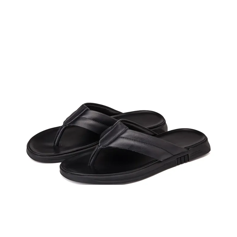 GESENLANG Odor Resistant Abrasion Resistant Slip Resistant Flip Flops Men's-2