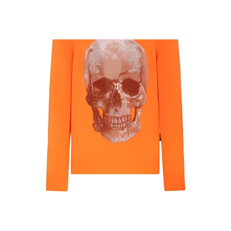 PHILIPP PLEIN Skull Print Crewneck Sweater-4