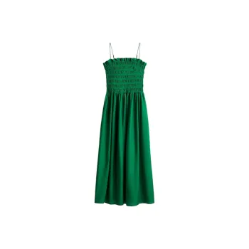 H&M Slip Dresses Women's Green