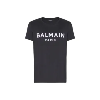 BALMAIN T Shirts Men Black