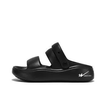 Binary EVA Slip Resistant Abrasion Resistant Slide Slippers Women's Black