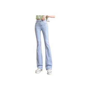 Tonlion Jeans Women's Moon White Blue