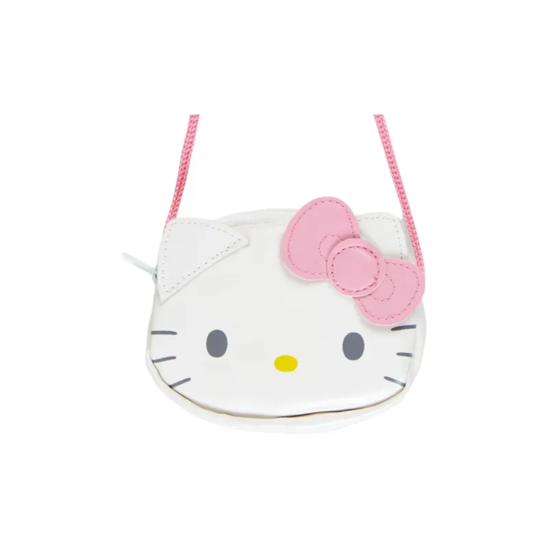 Sanrio Hello Kitty PU Coin Purse Women's White Pink-1