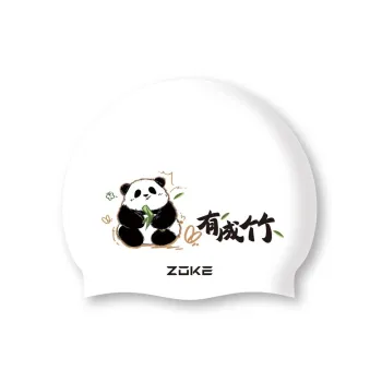ZOKE Swimming Caps Unisex White